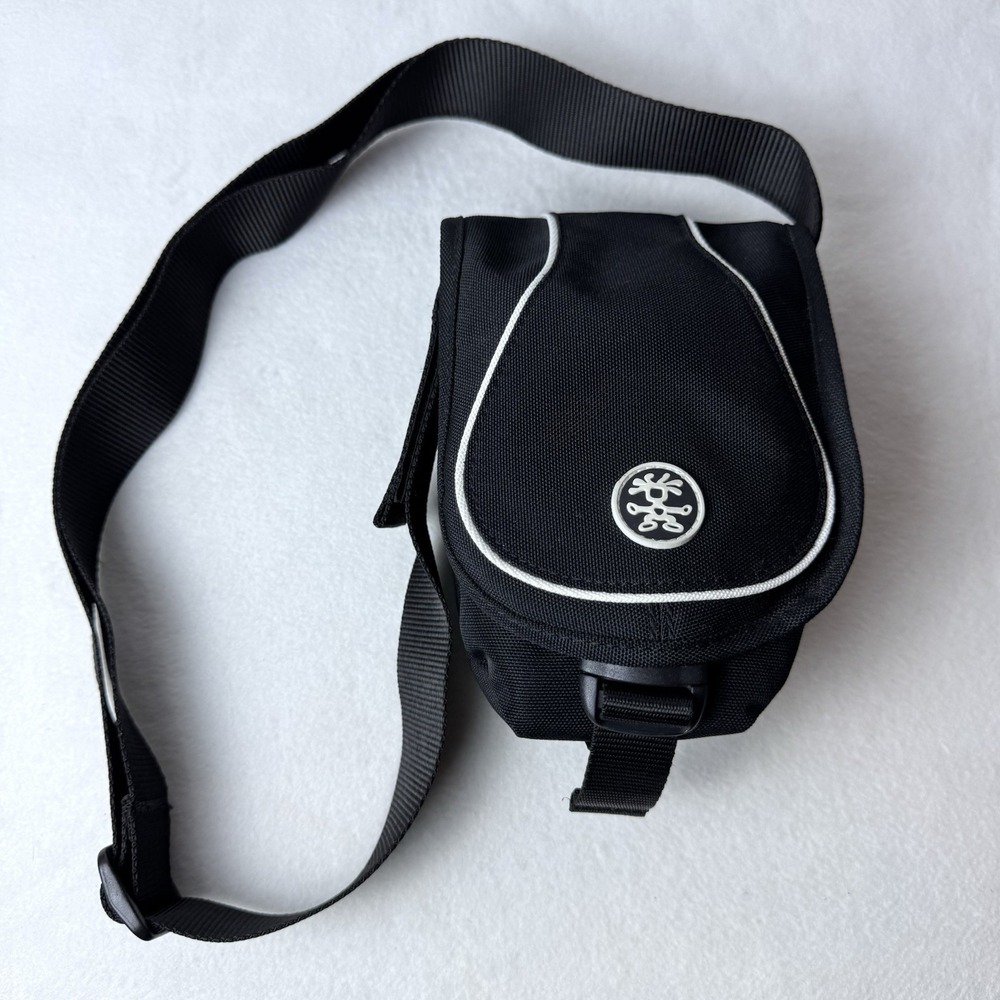 Crumpler The Bundle Large Camera Case W/ Adjustable Strap Black Travel Bag